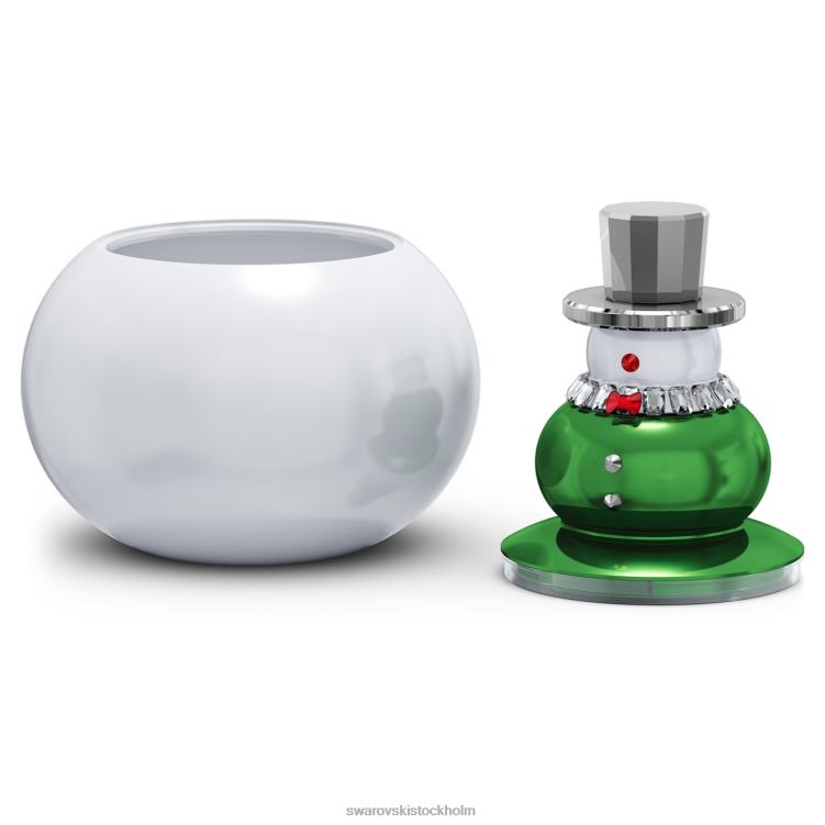 Swarovski semester hurrarop snögubbe godis skål P28L1776 dekorationer samling