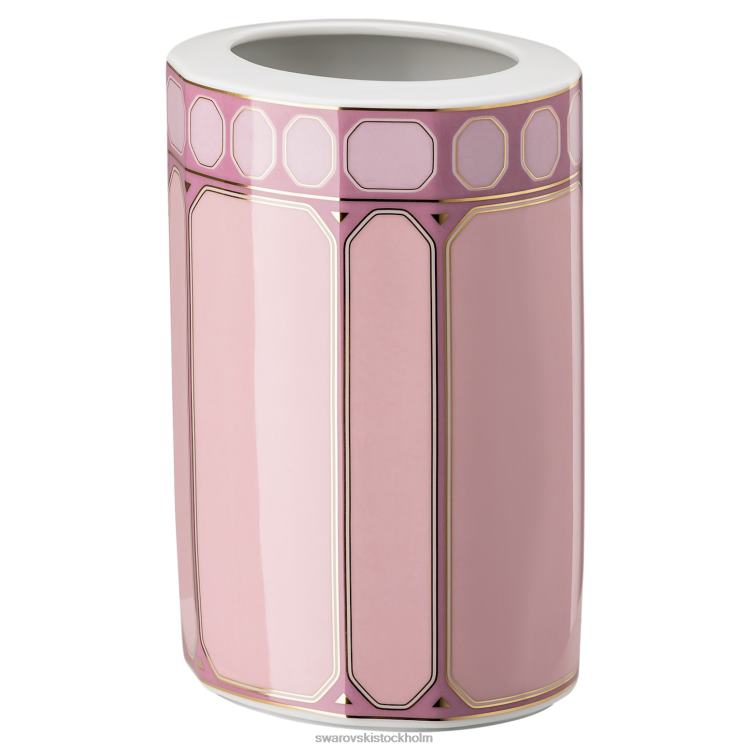 Swarovski signum vas P28L1780 dekorationer porslin, rosa
