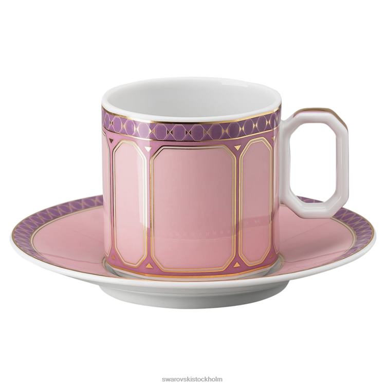 Swarovski signum espresso set P28L1712 dekorationer porslin, flerfärgat