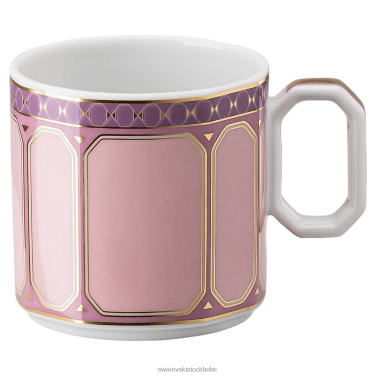 Swarovski signum espresso set P28L1712 dekorationer porslin, flerfärgat