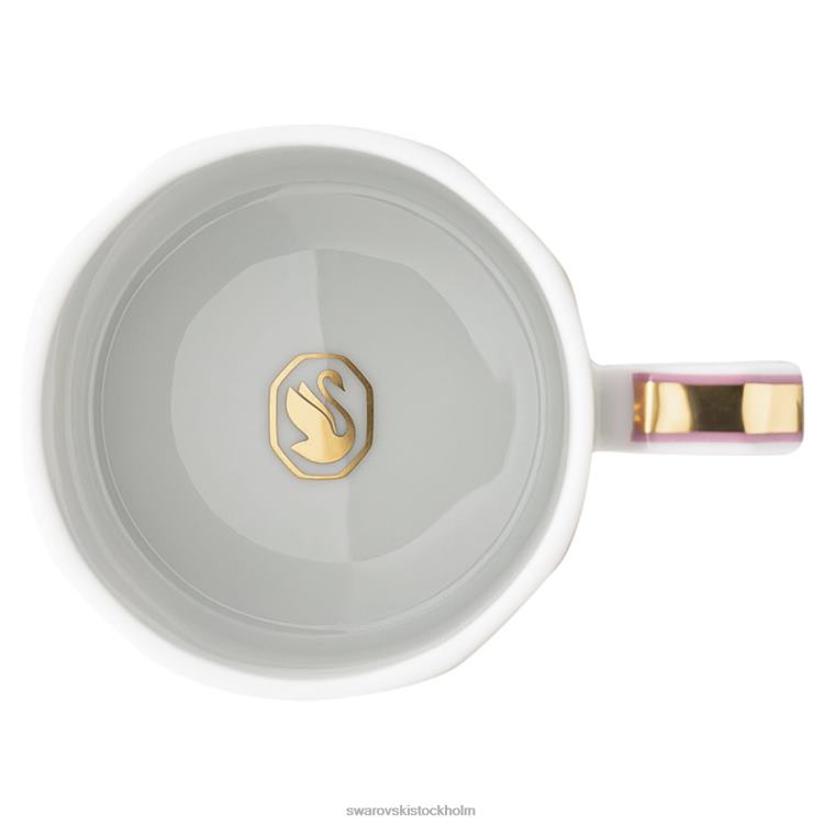Swarovski signum espresso set P28L1712 dekorationer porslin, flerfärgat