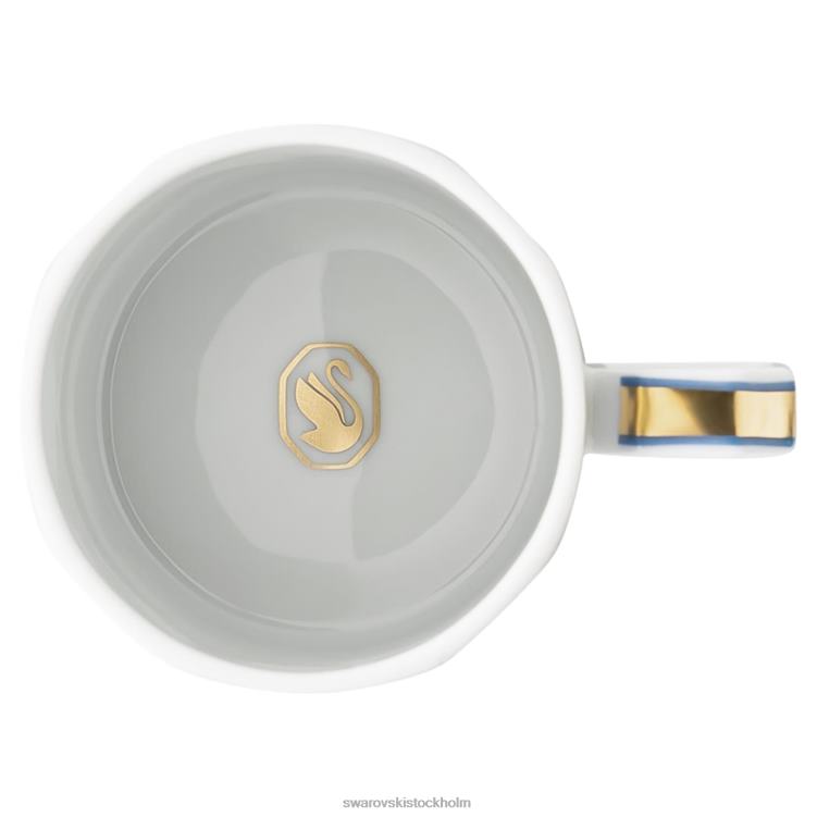 Swarovski signum espresso set P28L1714 dekorationer porslin, flerfärgat