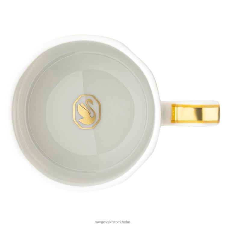 Swarovski signum espresso set P28L1714 dekorationer porslin, flerfärgat