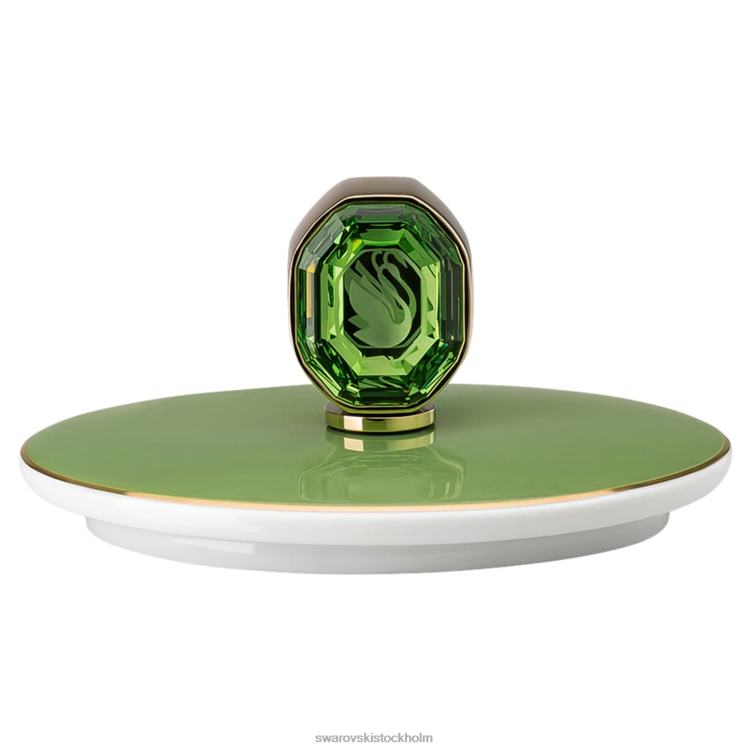 Swarovski signum gräddkanna P28L1727 dekorationer porslin, grön