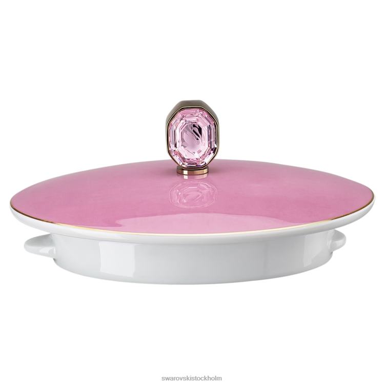 Swarovski signum tekanna P28L1744 dekorationer porslin, rosa
