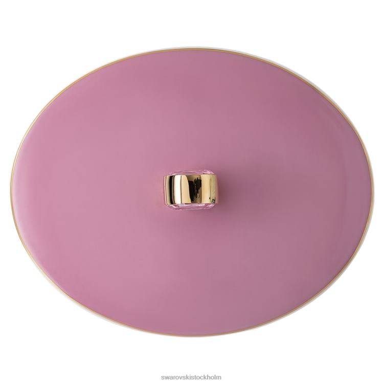 Swarovski signum tekanna P28L1744 dekorationer porslin, rosa