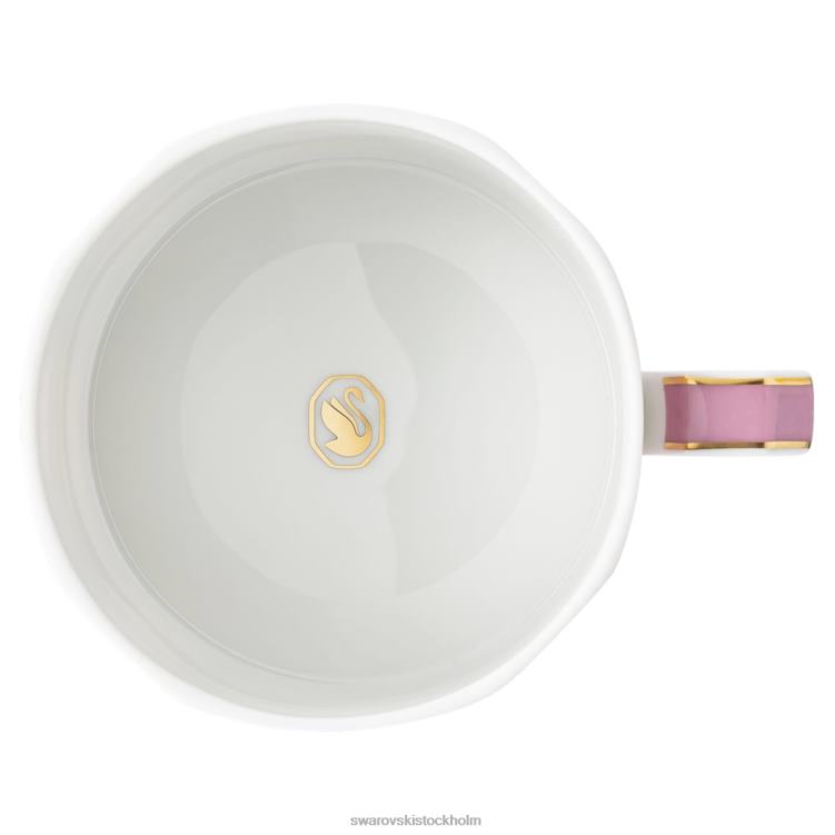 Swarovski signum tekoppsset P28L1723 dekorationer porslin, flerfärgat
