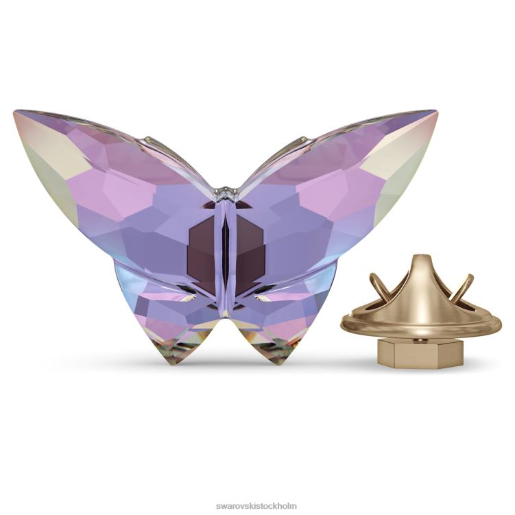 Swarovski djungeln slår fjärilsmagnet P28L1795 dekorationer violett