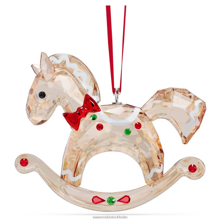 Swarovski semester hurrarop pepparkakor gunghäst prydnad P28L1815 dekorationer samling