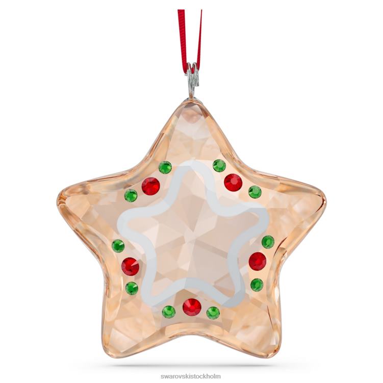 Swarovski semester hurrarop pepparkakor stjärna prydnad P28L1825 dekorationer samling