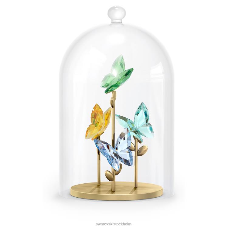 Swarovski djungeln slår butterfly bell burk P28L1703 dekorationer samling