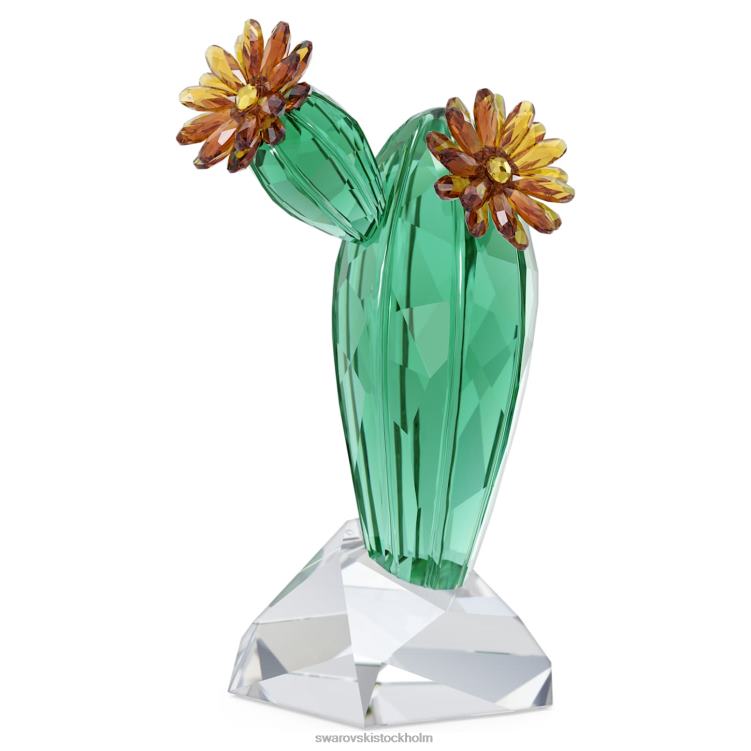 Swarovski kristallblommor gyllene gul kaktus P28L1621 dekorationer samling