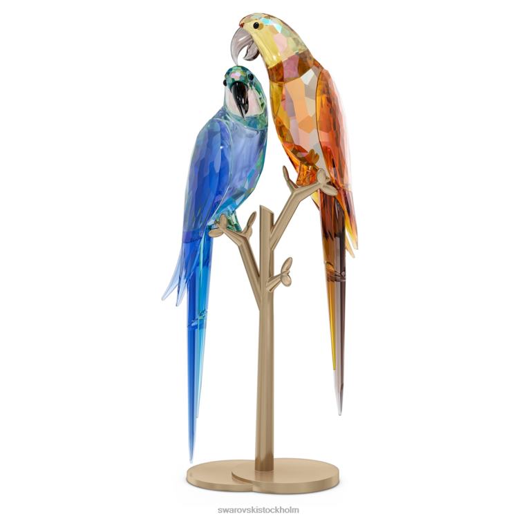 Swarovski jungle beats papegoja par bell & brio P28L1667 dekorationer samling
