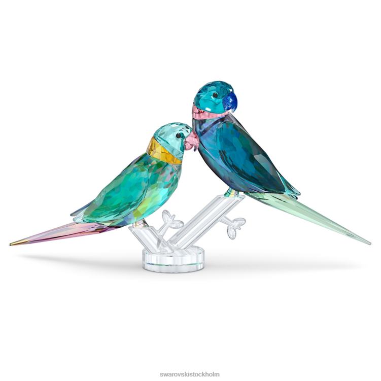 Swarovski jungle beats parakit par fife & fifer P28L1663 dekorationer samling