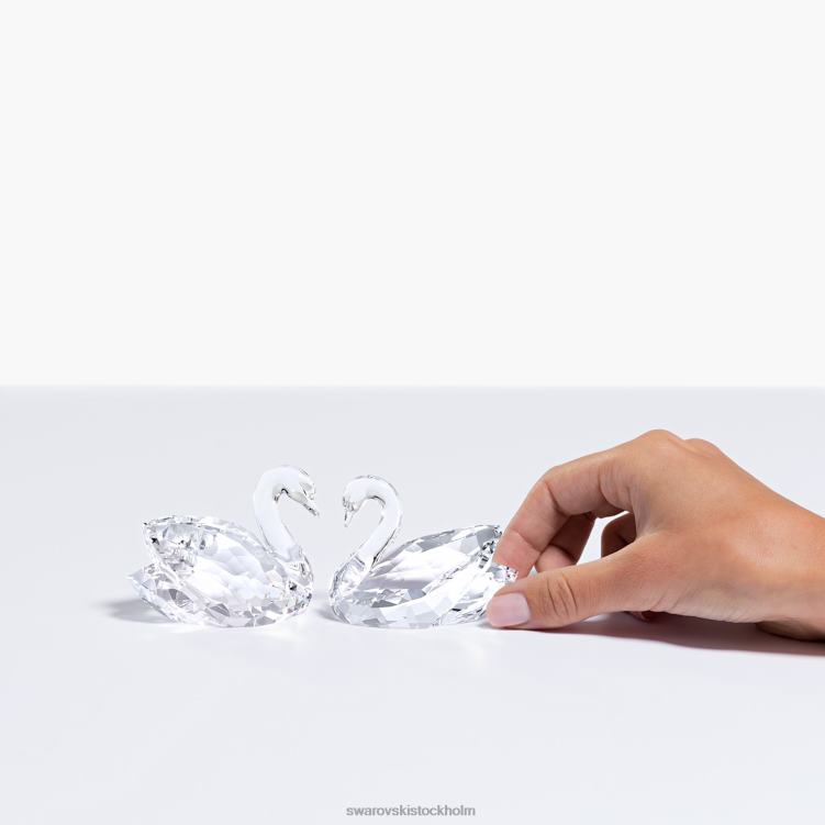 Swarovski svanpar P28L1656 dekorationer samling