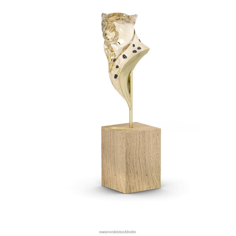 Swarovski elegans av afrikansk gepardhuvud P28L1696 dekorationer samling