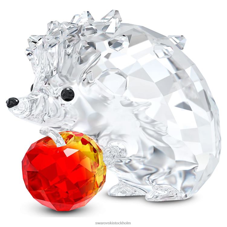 Swarovski igelkott med äpple P28L1689 dekorationer samling