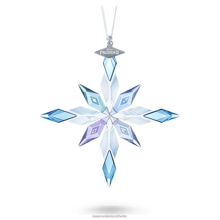 Swarovski fryst 2 snöflinga prydnad P28L1546 dekorationer samling