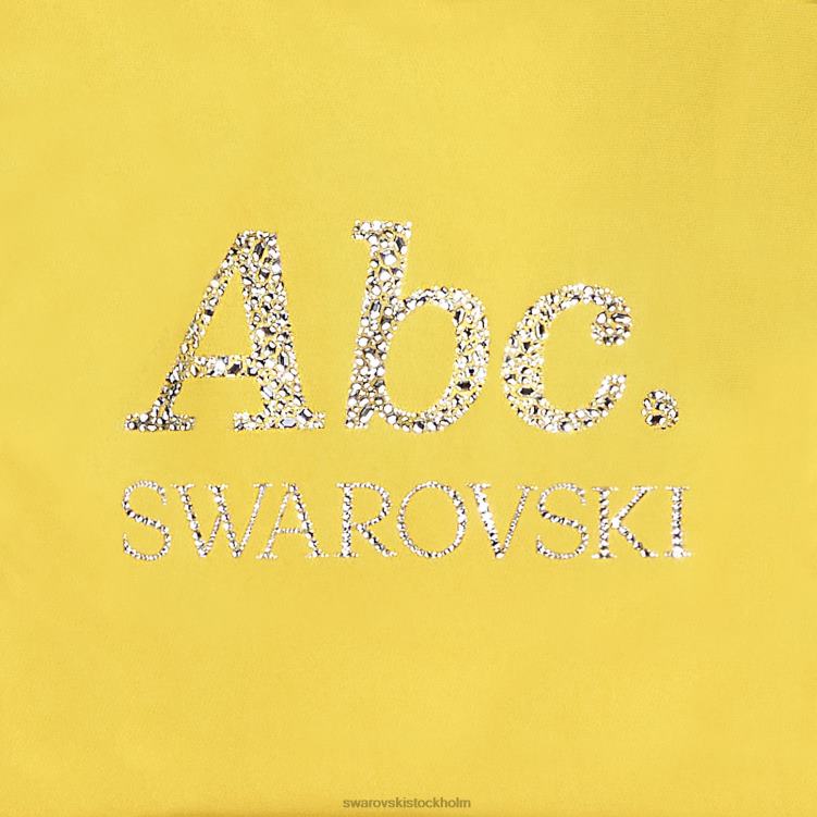 Swarovski färgade föremål hoodie P28L1515 hoodies gul