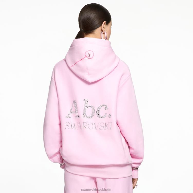 Swarovski förklaring av de föregående fenomenen hoodie P28L1511 hoodies rosa