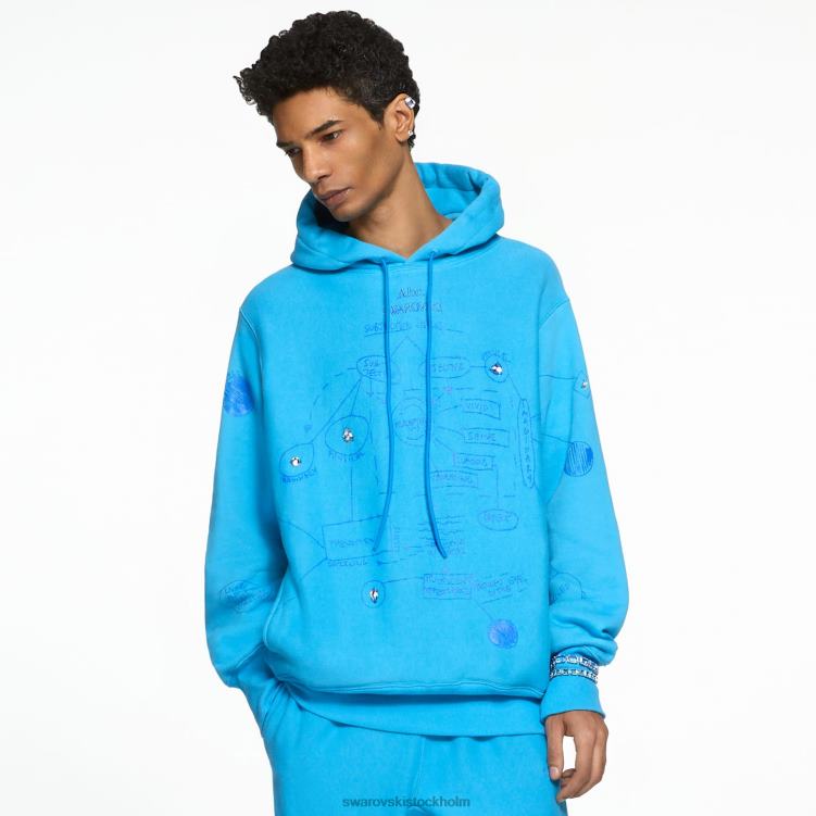 Swarovski subjektiv gloria hoodie P28L1514 hoodies blå