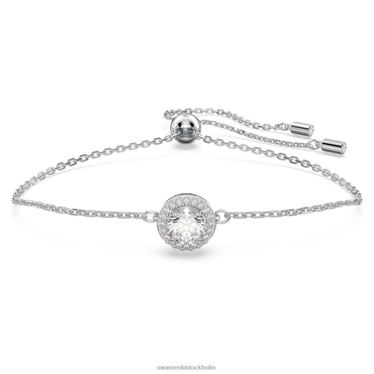 Swarovski constella armband P28L488 Smycken rund skuren, vit, rodiumpläterad