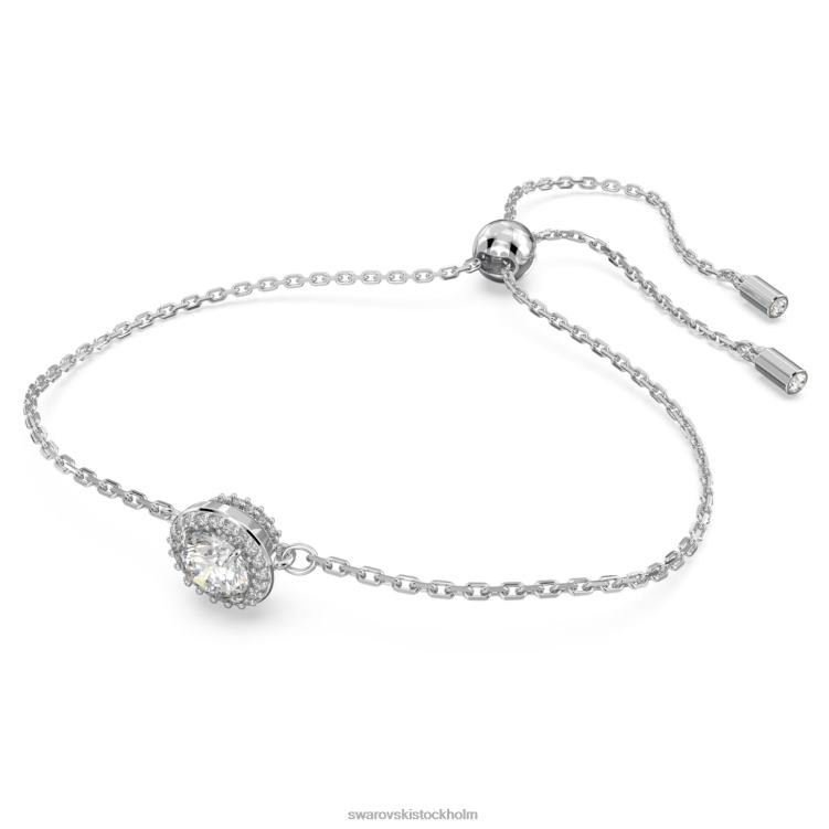 Swarovski constella armband P28L488 Smycken rund skuren, vit, rodiumpläterad