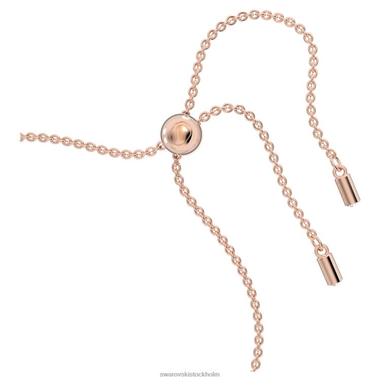Swarovski ett armband P28L525 Smycken hjärta, vit, roséguld pläterad