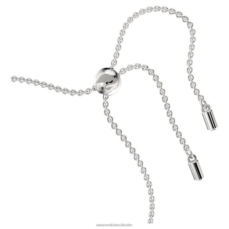 Swarovski exalta armband P28L539 Smycken rund skuren, blå, rodiumpläterad