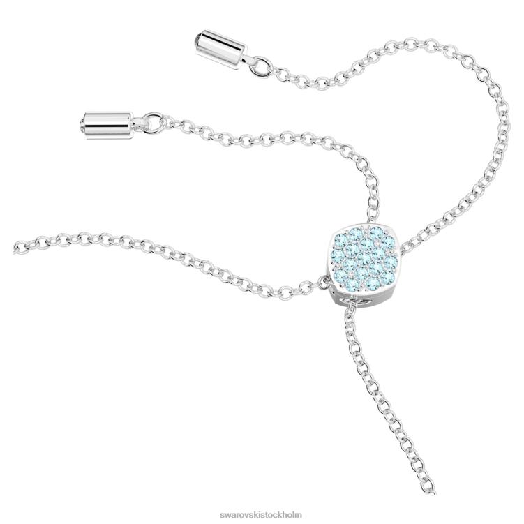 Swarovski lilia armband P28L477 Smycken fjäril, blå, rodiumpläterad