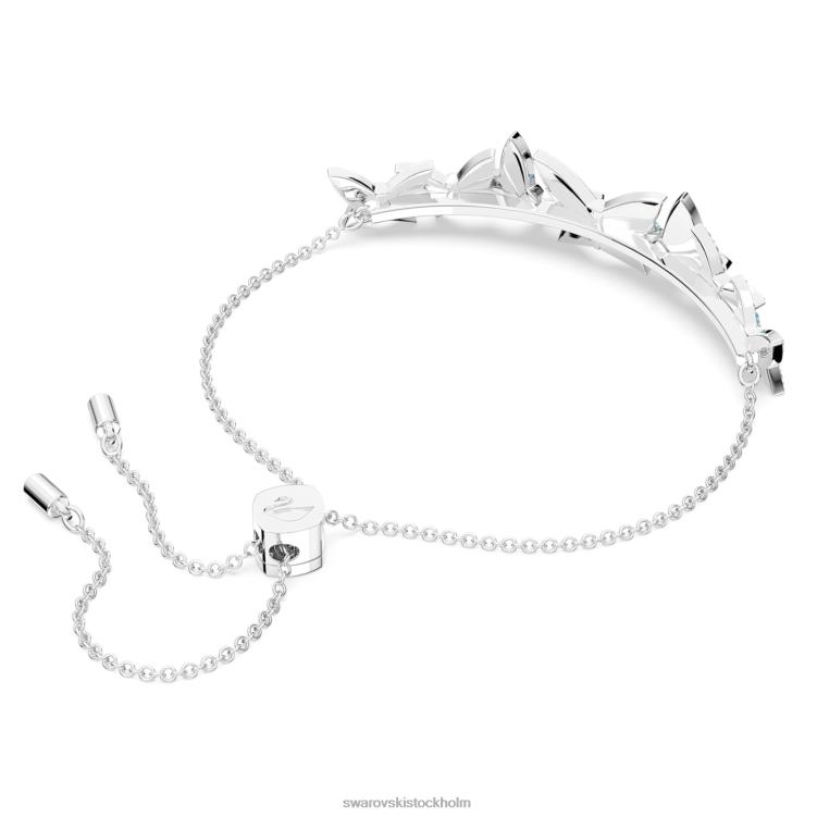 Swarovski lilia armband P28L477 Smycken fjäril, blå, rodiumpläterad