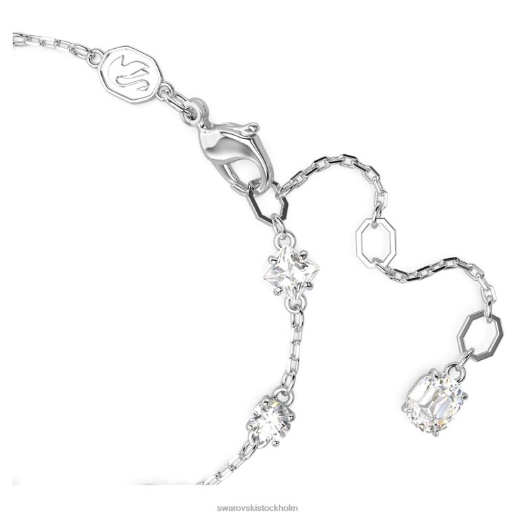 Swarovski mesmera armband P28L519 Smycken blandade snitt, spridd design, vit, rodiumpläterad
