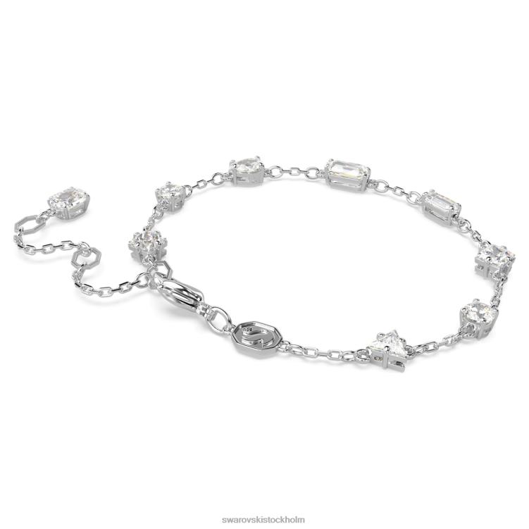 Swarovski mesmera armband P28L519 Smycken blandade snitt, spridd design, vit, rodiumpläterad