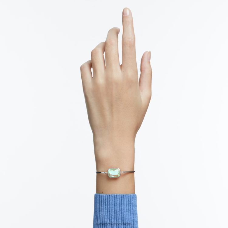 Swarovski orbita armband P28L502 Smycken oktagonskuren, flerfärgad, rodiumpläterad