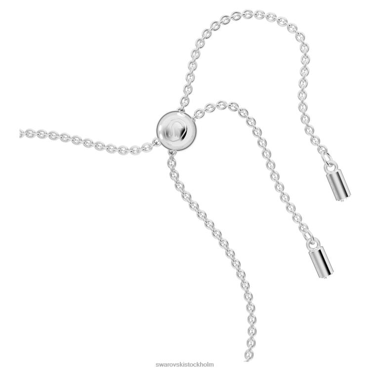 Swarovski signum armband P28L526 Smycken svan, vit, rodiumpläterad