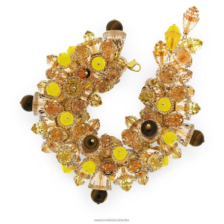 Swarovski somnia armband P28L514 Smycken statement, flerfärgad, guldfärgad