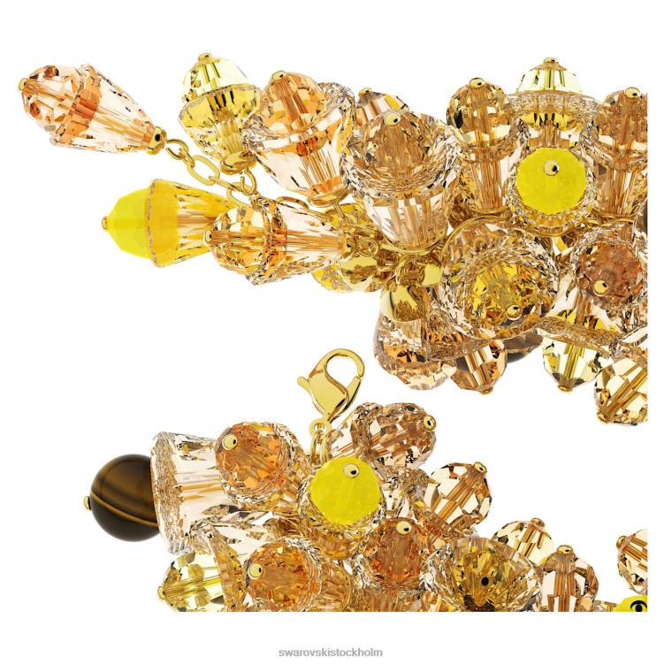 Swarovski somnia armband P28L514 Smycken statement, flerfärgad, guldfärgad