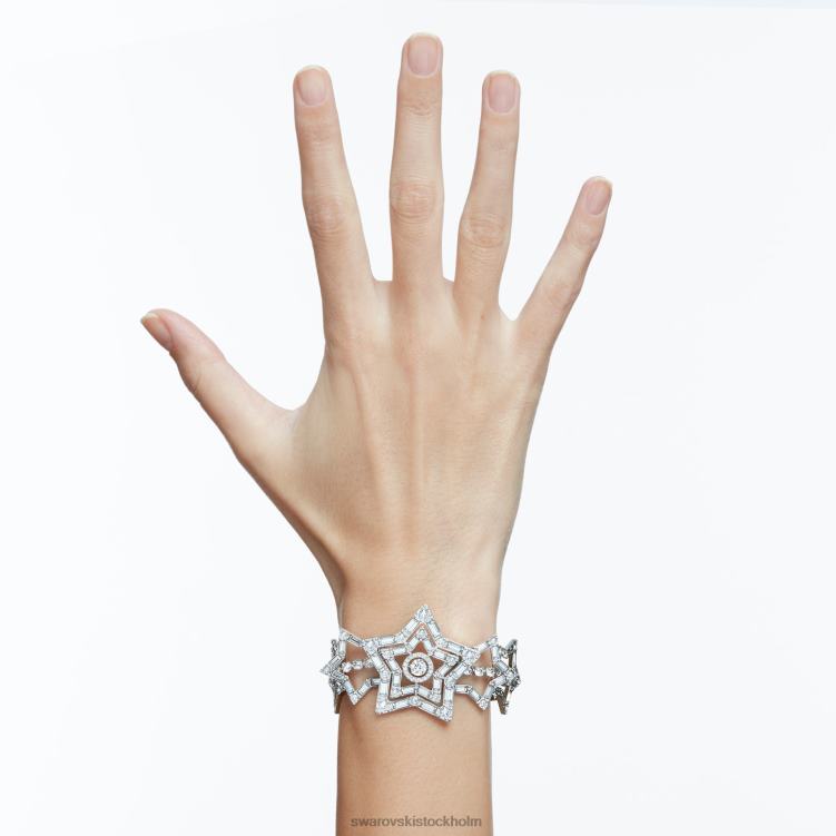 Swarovski stella armband P28L506 Smycken blandade snitt, stjärna, vit, rodiumpläterad