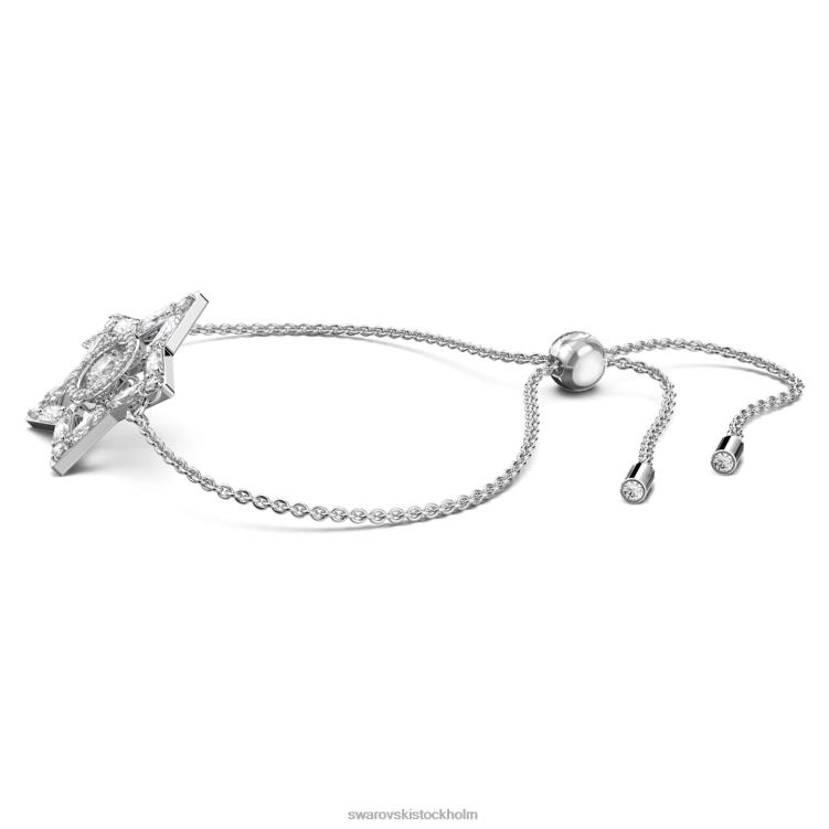 Swarovski stella armband P28L513 Smycken blandade snitt, stjärna, vit, rodiumpläterad