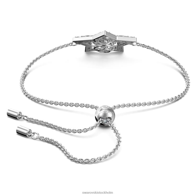 Swarovski stella armband P28L513 Smycken blandade snitt, stjärna, vit, rodiumpläterad