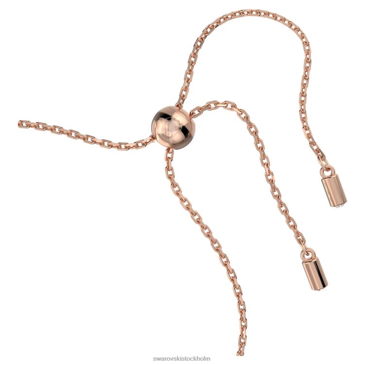 Swarovski stella armband P28L528 Smycken kite cut, stjärna, vit, roséguld pläterad