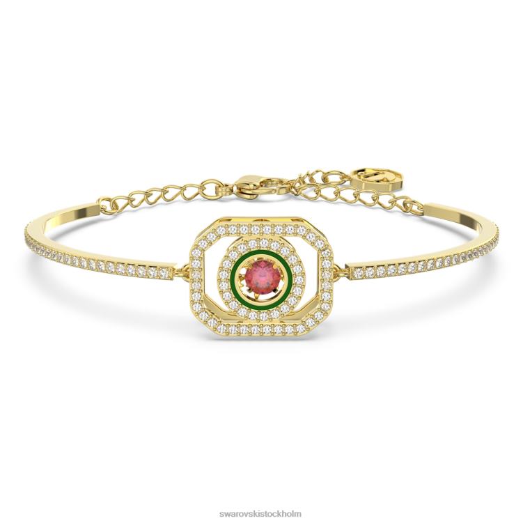Swarovski alea armring P28L515 Smycken flerfärgad, guldfärgad pläterad