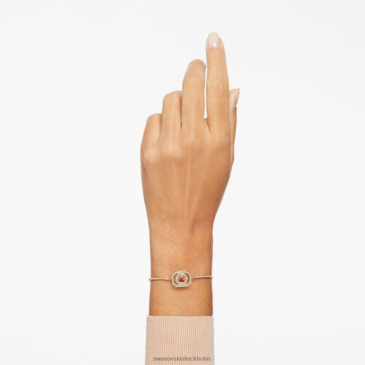 Swarovski alea armring P28L515 Smycken flerfärgad, guldfärgad pläterad