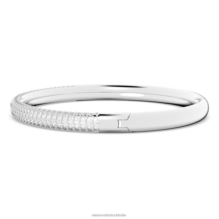 Swarovski armring av sten P28L595 Smycken vit, rostfritt stål