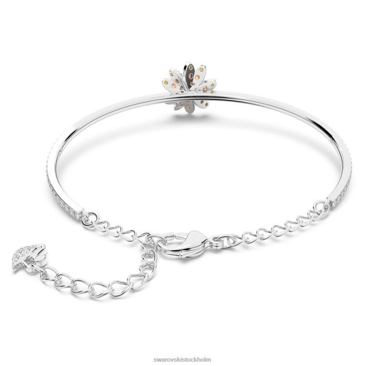 Swarovski evig blomarmring P28L629 Smycken blomma, flerfärgad, blandad metallfinish
