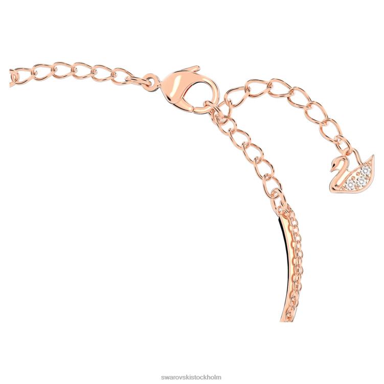 Swarovski infinity armring P28L493 Smycken infinity, vit, roséguld pläterad