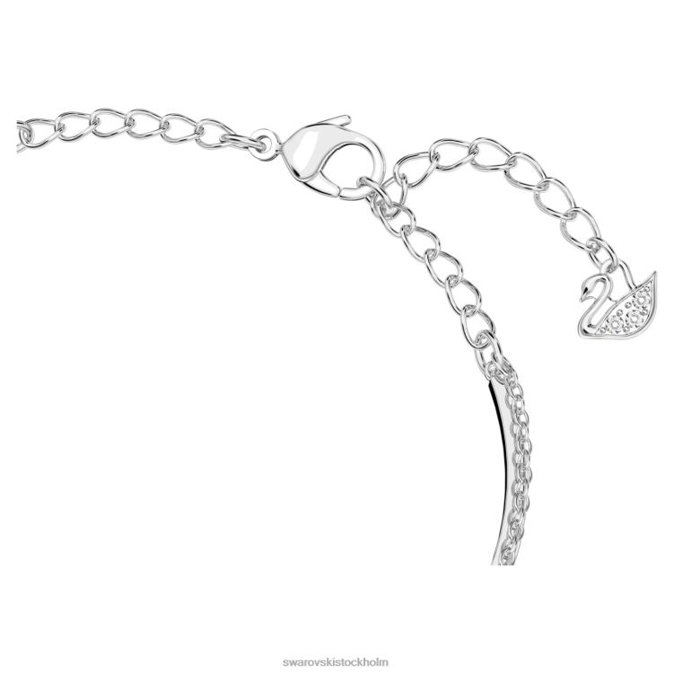 Swarovski infinity armring P28L494 Smycken infinity, vit, rodiumpläterad