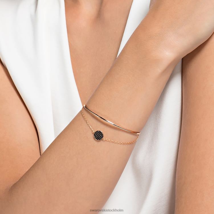 Swarovski ingefära armring P28L605 Smycken grå, roséguld pläterad
