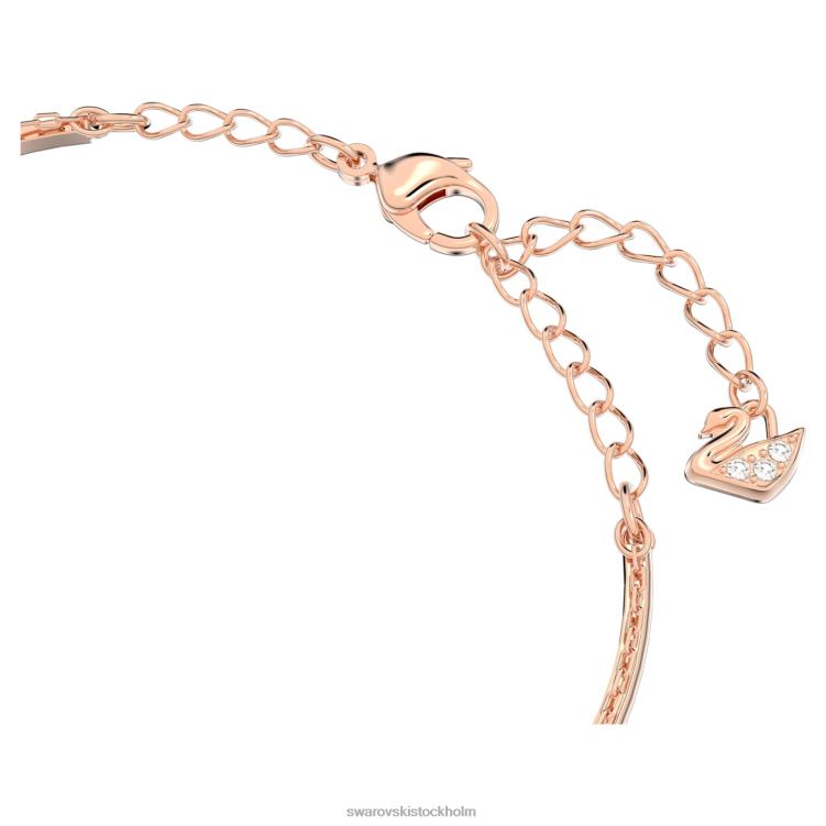 Swarovski ingefära armring P28L605 Smycken grå, roséguld pläterad