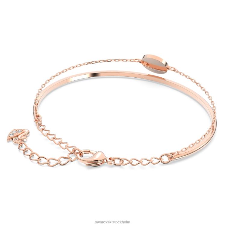 Swarovski ingefära armring P28L605 Smycken grå, roséguld pläterad